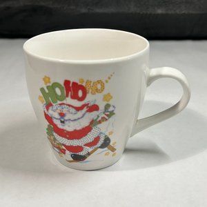 Royal Norfolk Santa HOHOHO Holiday Porcelain Mug